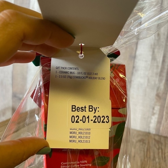 STARBUCKS Christmas Set Fa La La Mug and Coffee - Picture 5 of 5